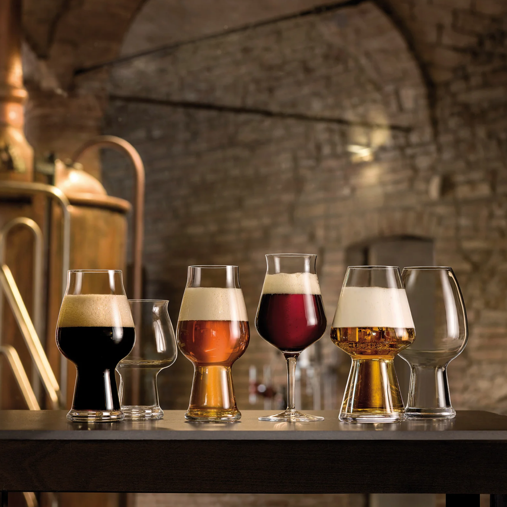 Luigi Bormioli Birrateque Pilsner Beer Glass Set Of 6