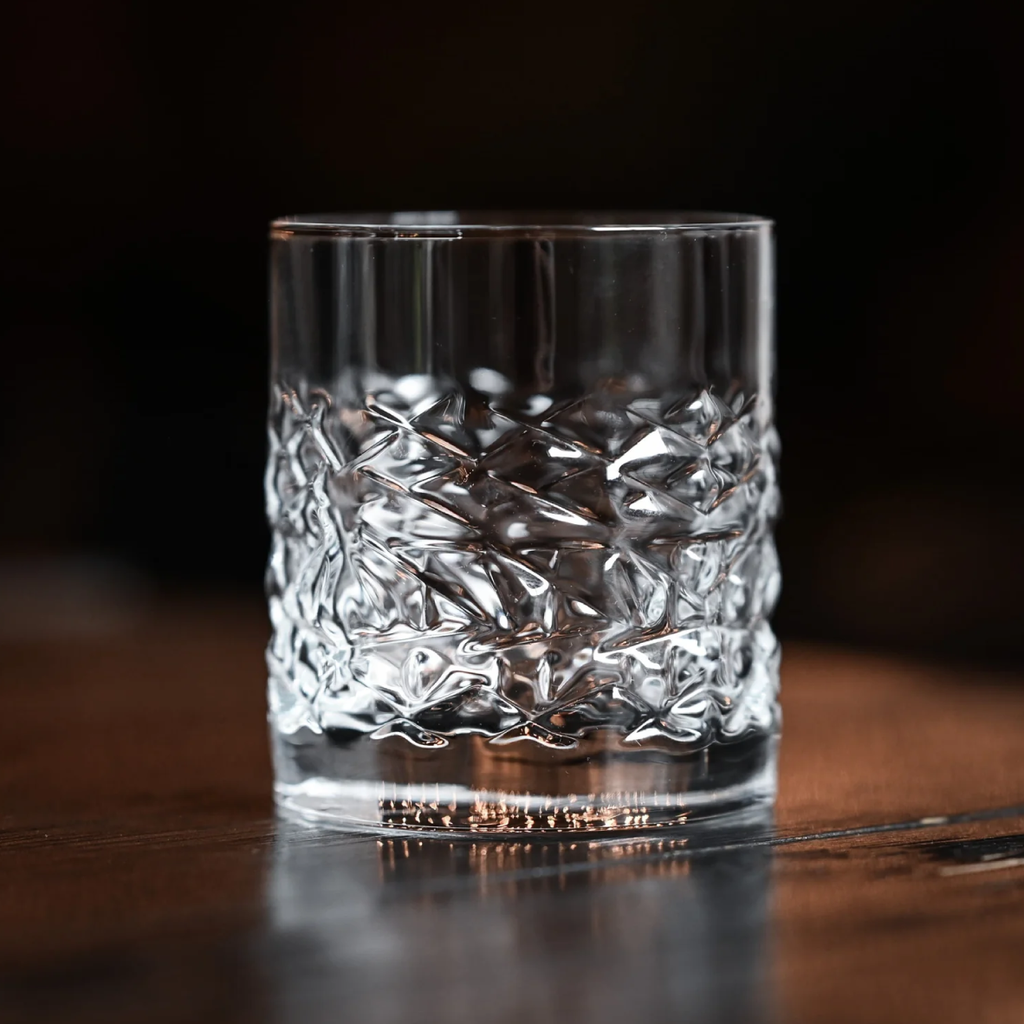 Luigi Bormioli Mixology Textures Whiskey Glass Set Of 6