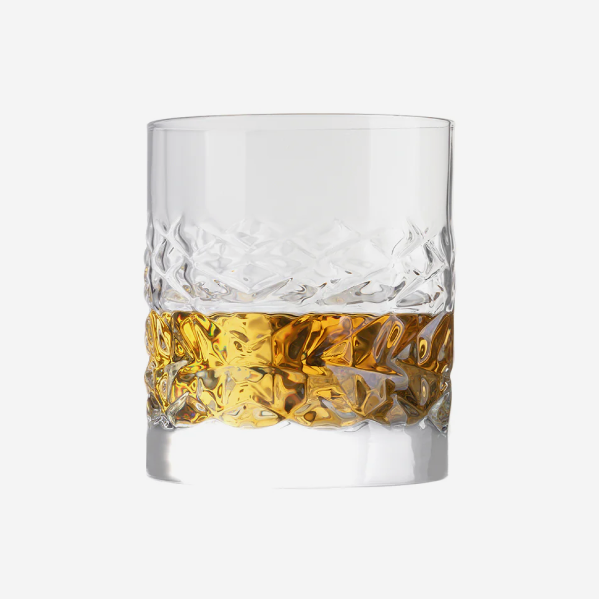 Luigi Bormioli Mixology Textures Whiskey Glass Set Of 6
