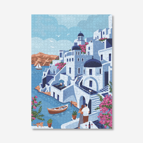 MasterPiece A3 Puzzle - Santorini