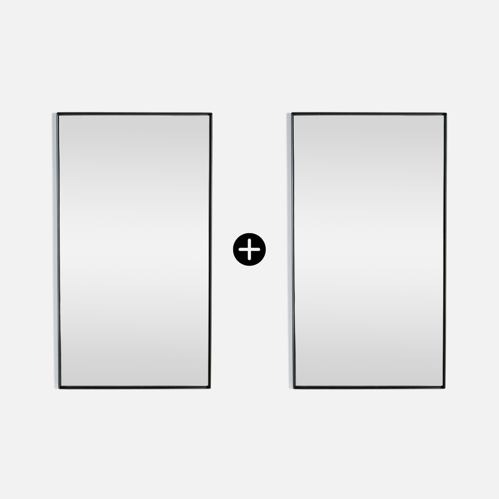 Deep Frame Vanity Mirror Combo