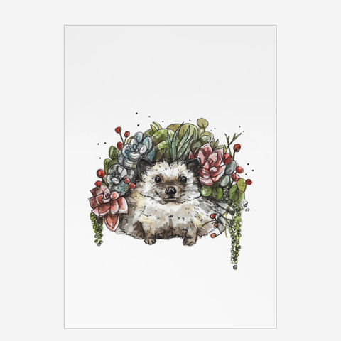 Art Poster A3 - Hedgehog
