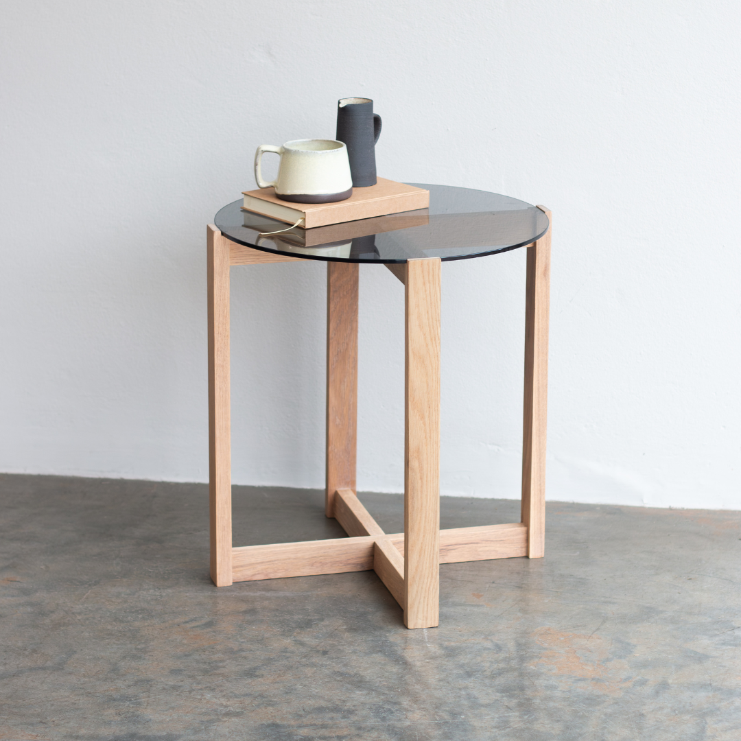 Oak Framed Side Table