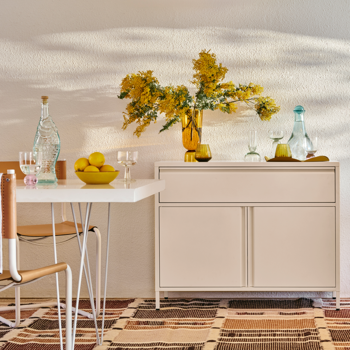 Popstrukt Bon Bon Sideboard - Soft White