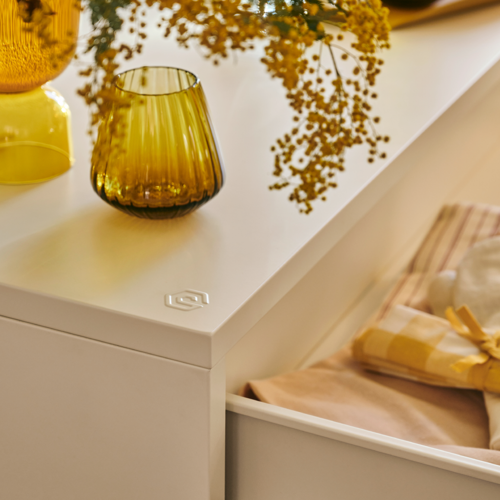 Popstrukt Bon Bon Sideboard - Soft White