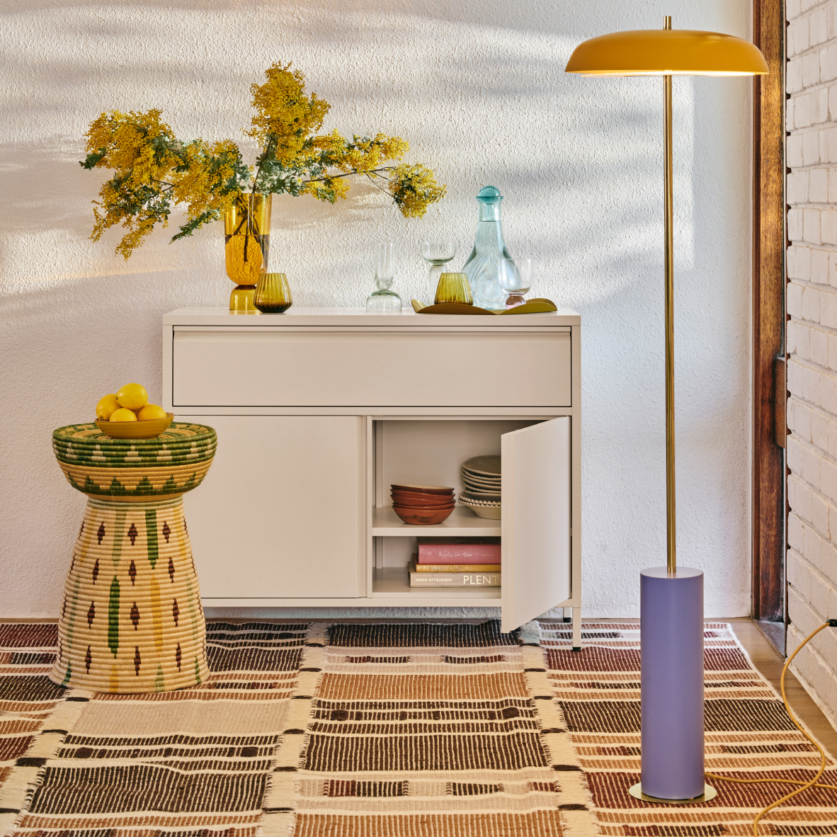 Popstrukt Bon Bon Sideboard - Soft White