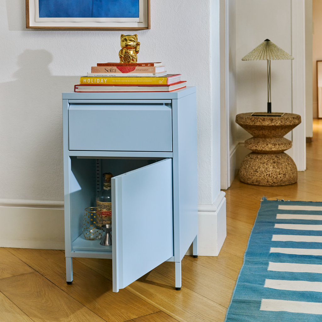Popstrukt Bon Bon Side Table - Salt Blue