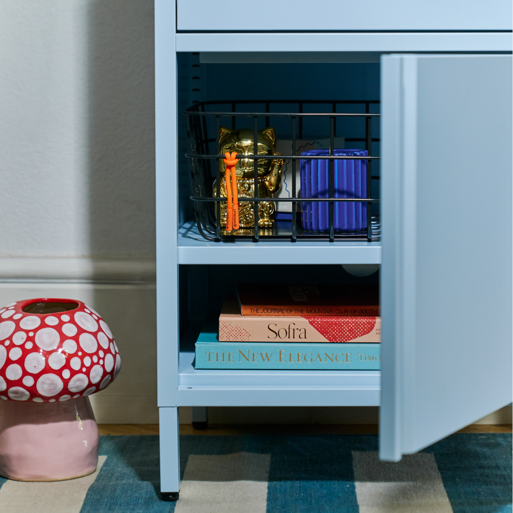 Popstrukt Bon Bon Side Table - Salt Blue