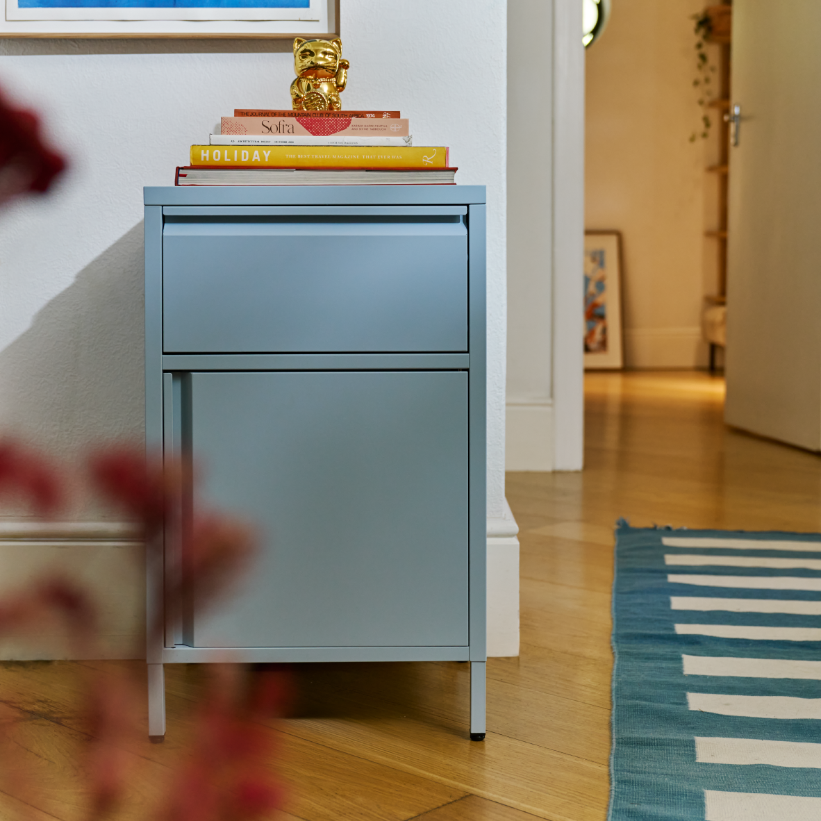 Popstrukt Bon Bon Side Table - Salt Blue