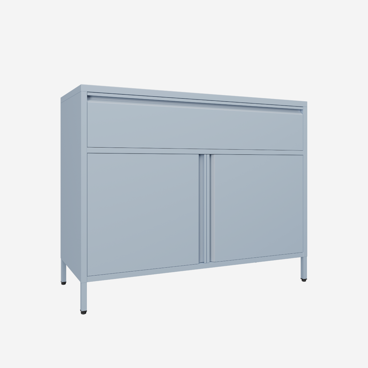 Popstrukt Bon Bon Sideboard - Salt Blue