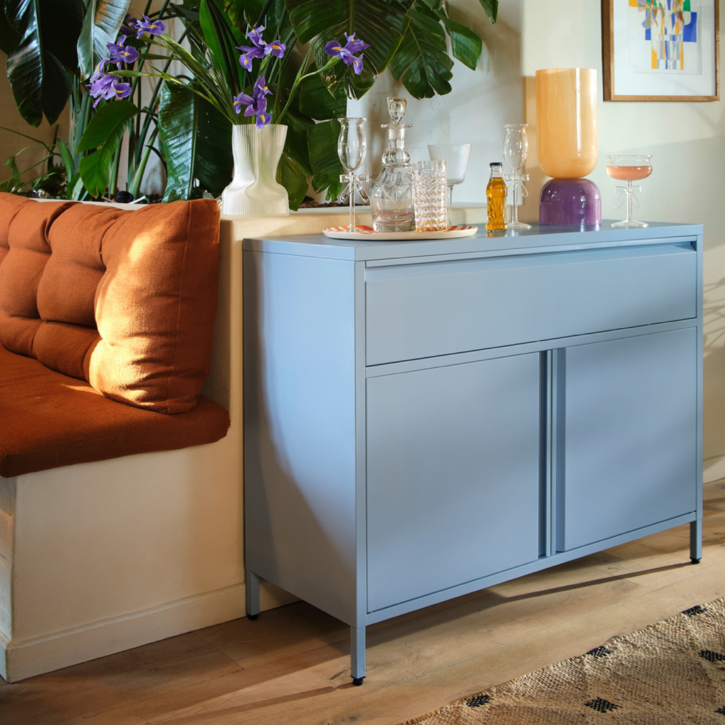 Popstrukt Bon Bon Sideboard - Salt Blue