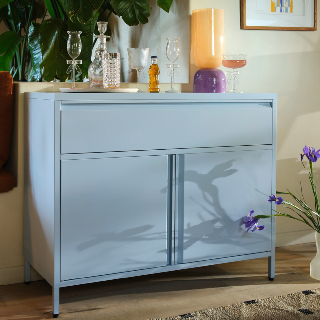 Popstrukt Bon Bon Sideboard - Salt Blue