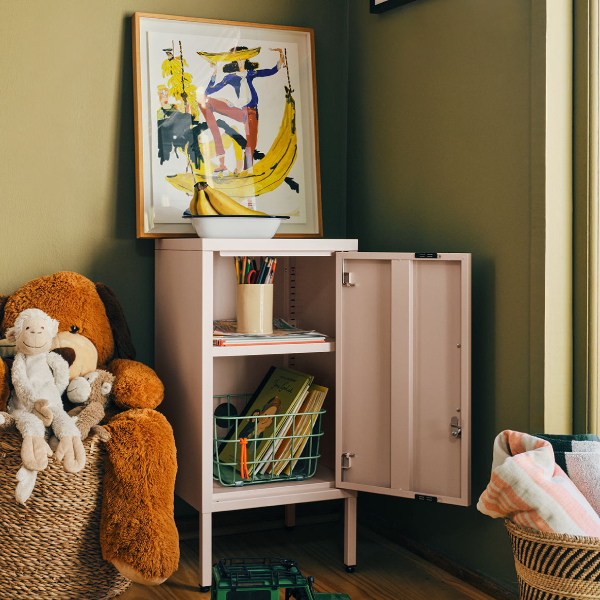 Popstrukt Sugar Cube Side Table - Blush