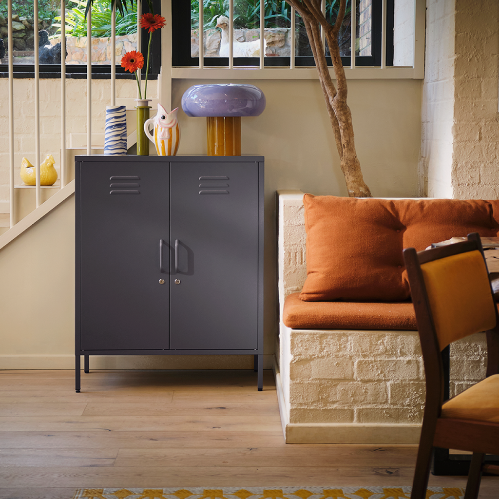 Popstrukt Sugar Cube Cabinet - Carbon Grey