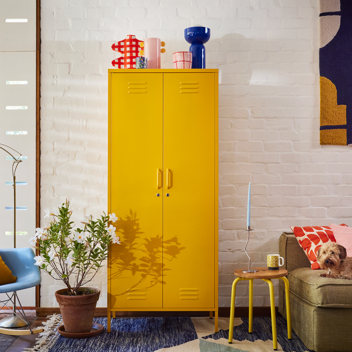 Popstrukt Sugar Cube Double Locker - Honey