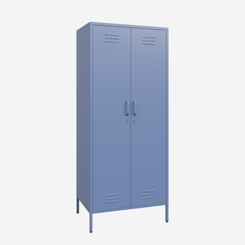 Popstrukt Sugar Cube Double Locker - Pigeon Blue
