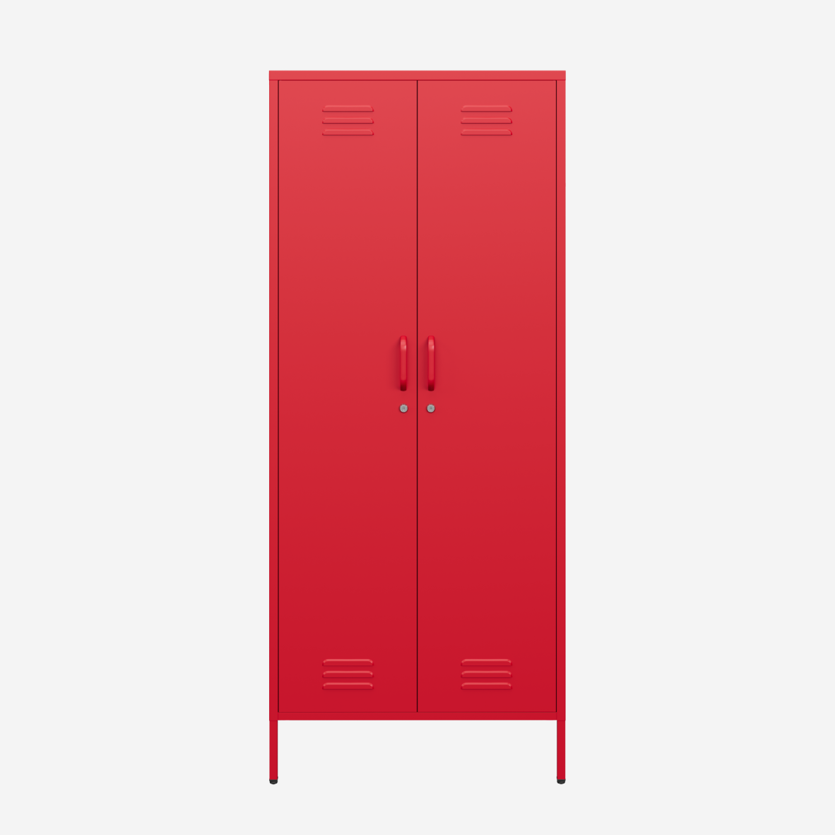 Popstrukt Sugar Cube Double Locker - Red Polka