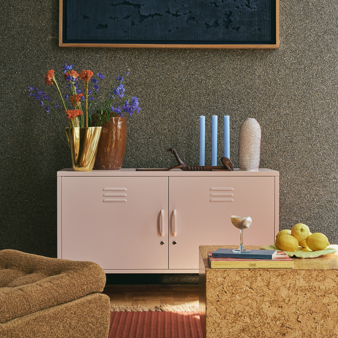 Popstrukt Sugar Cube Media Unit - Blush