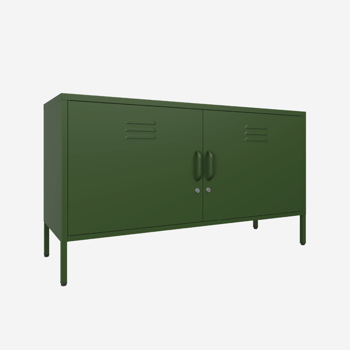 Popstrukt Sugar Cube Media Unit - Dark Olive