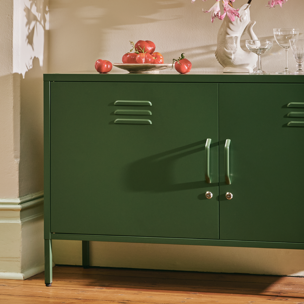 Popstrukt Sugar Cube Media Unit - Dark Olive