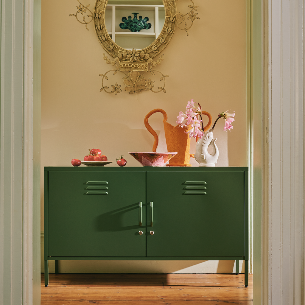 Popstrukt Sugar Cube Media Unit - Dark Olive