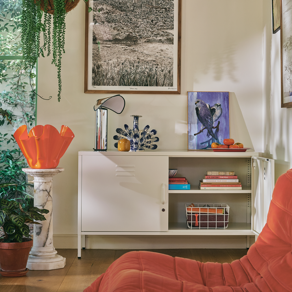 Popstrukt Sugar Cube Media Unit - Soft White