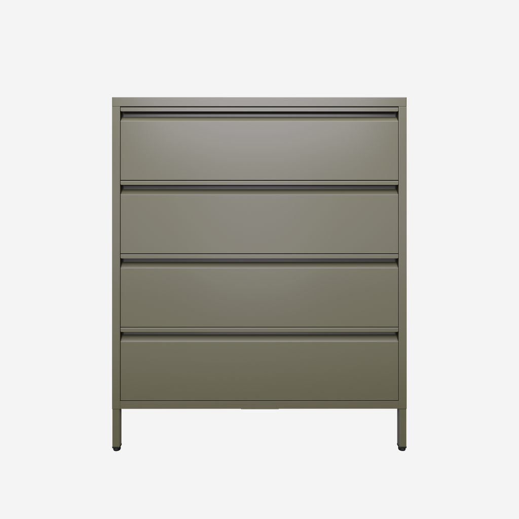 Popstrukt Bon Bon Chest of Drawers - Moss Grey