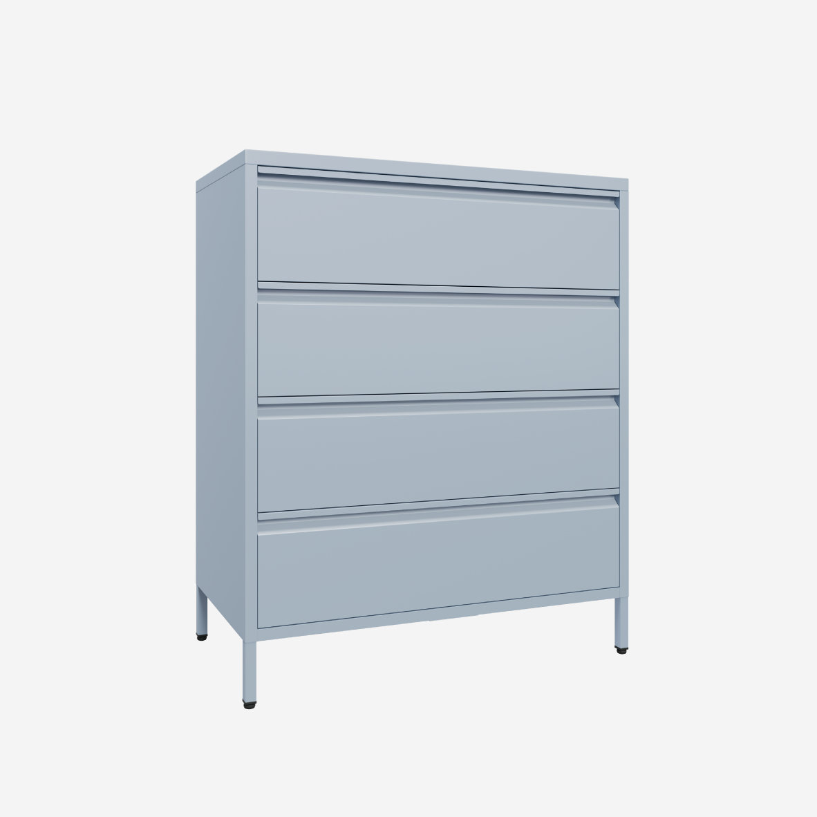 Popstrukt Bon Bon Chest of Drawers - Salt Blue