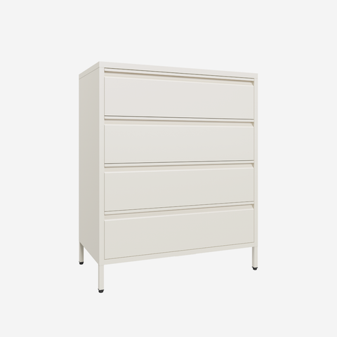 Popstrukt Bon Bon Chest of Drawers - Soft White