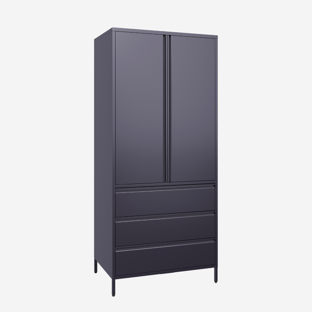 Popstrukt Bon Bon Double Locker - Carbon Grey