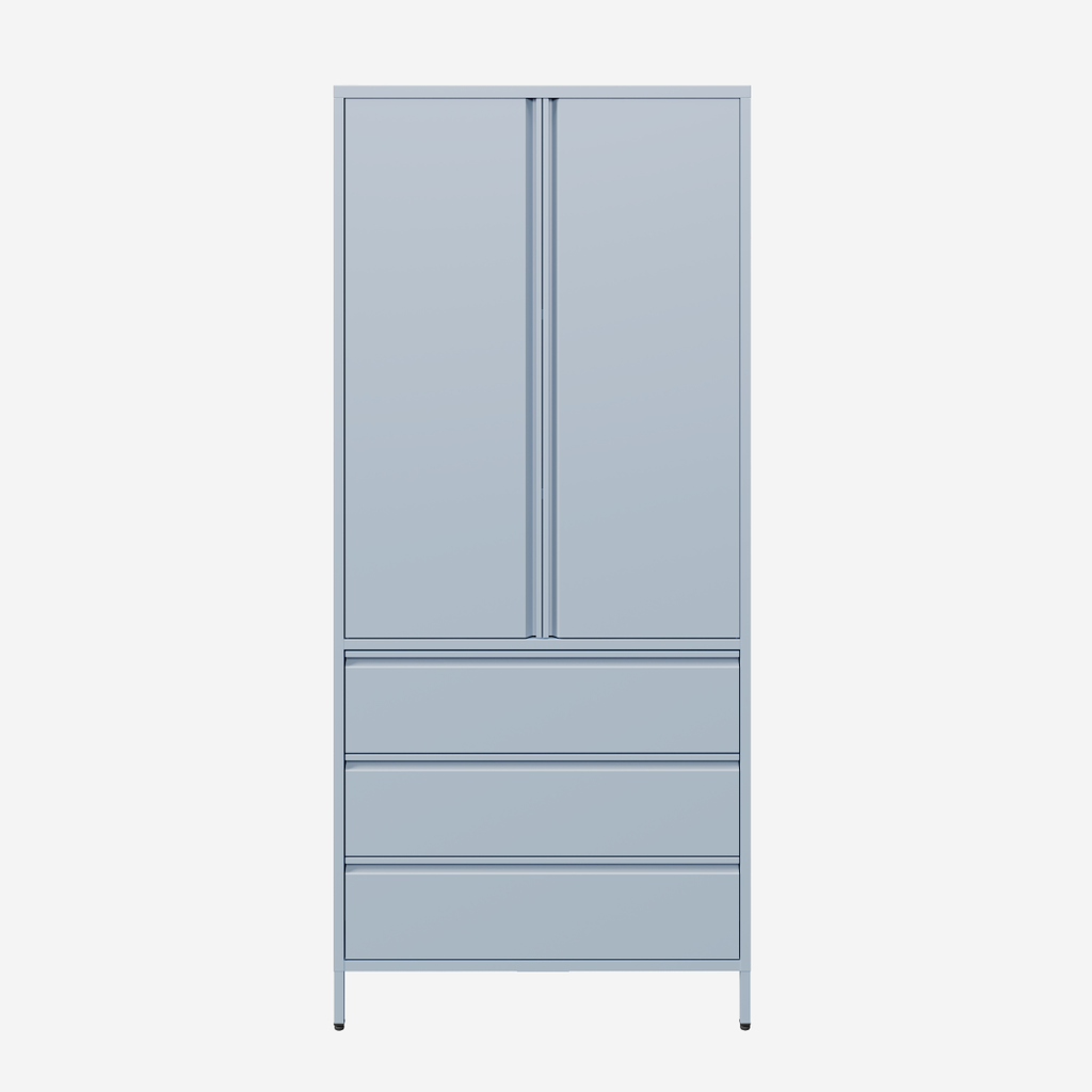 Popstrukt Bon Bon Double Locker - Salt Blue