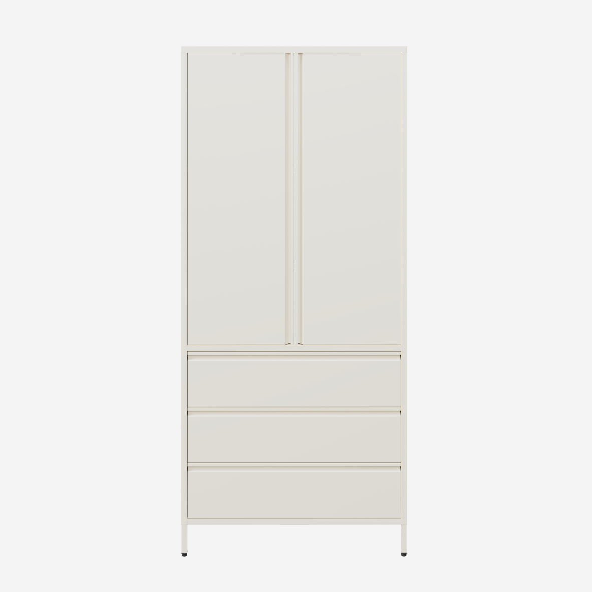 Popstrukt Bon Bon Double Locker - Soft White
