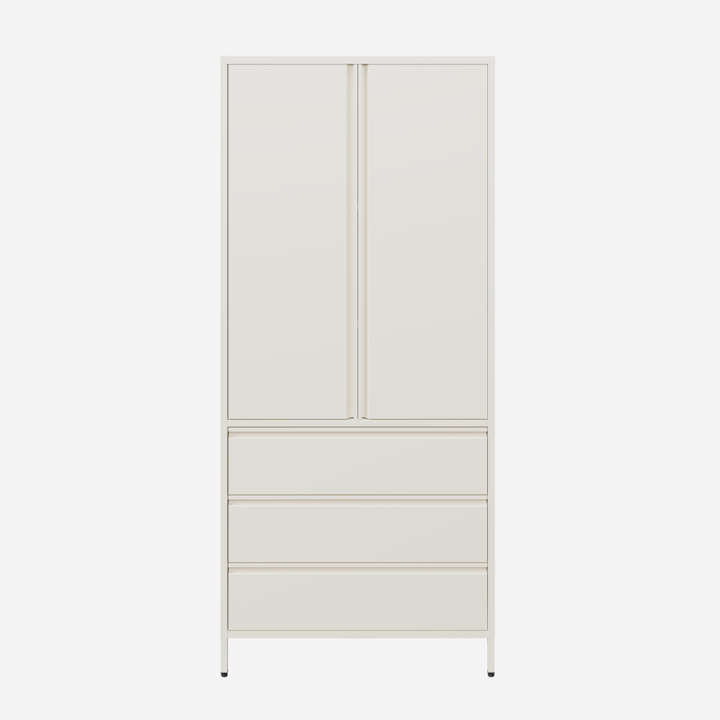 Popstrukt Bon Bon Double Locker - Soft White