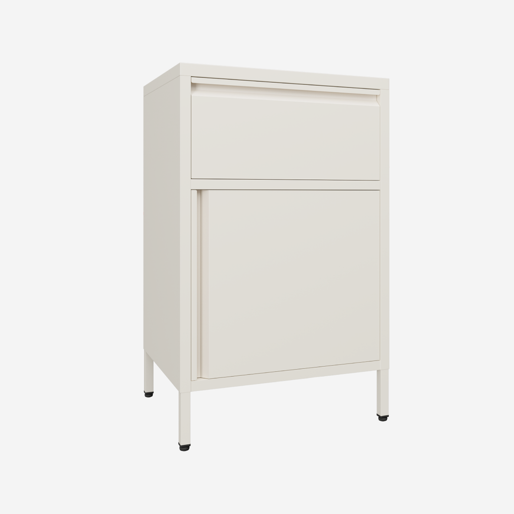 Popstrukt Bon Bon Side Table - Soft White