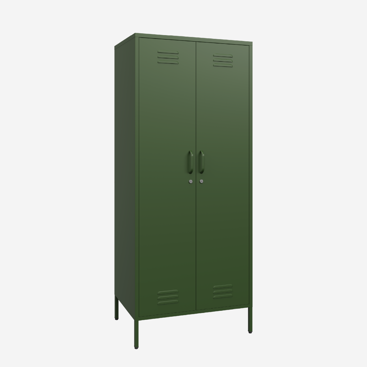 Popstrukt Sugar Cube Double Locker - Dark Olive