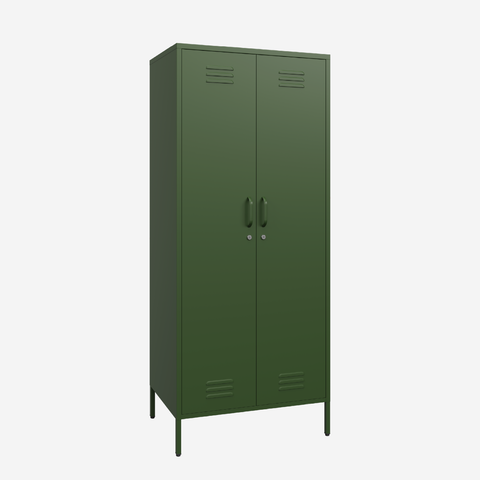 Popstrukt Sugar Cube Double Locker - Dark Olive