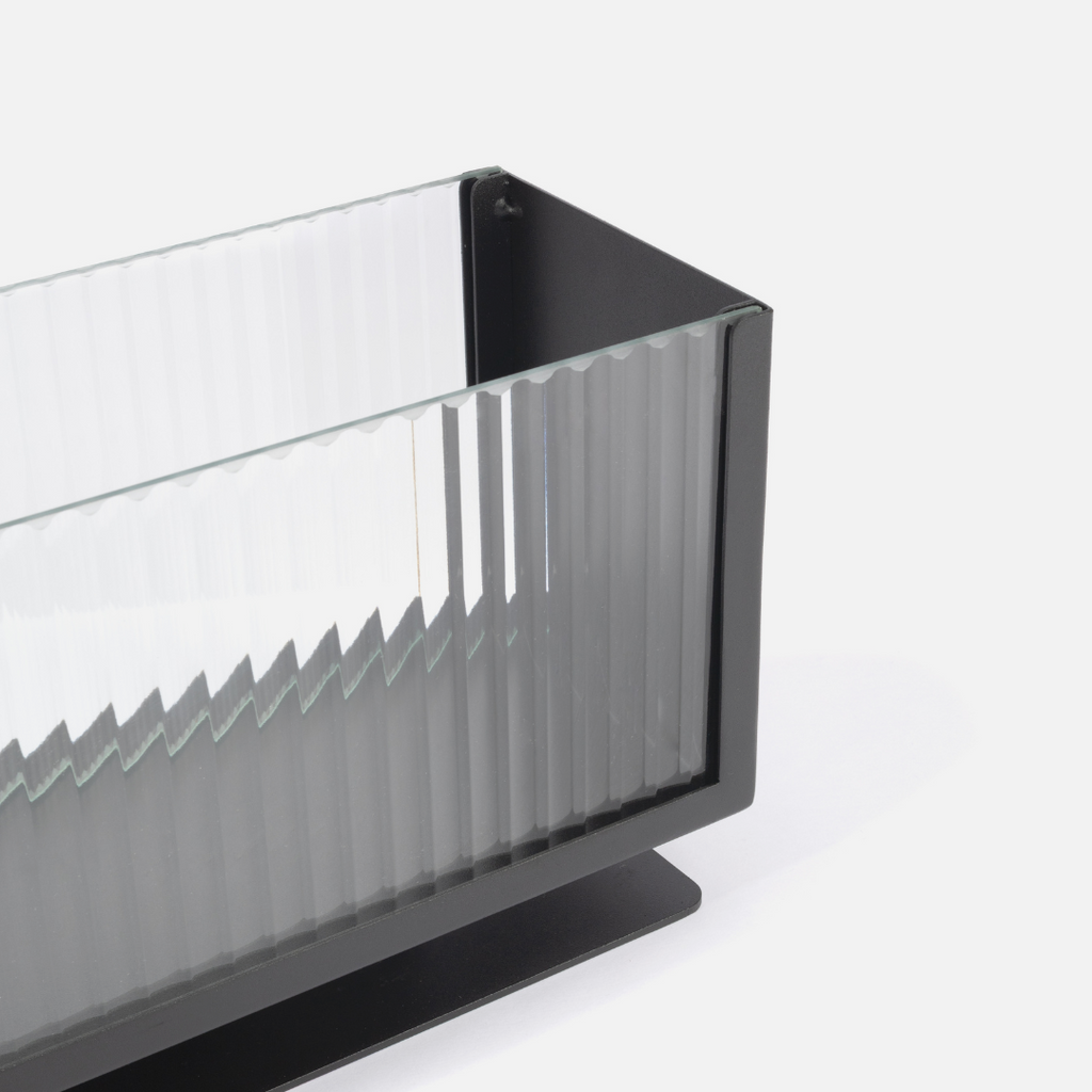 Reeded Desktop Planter