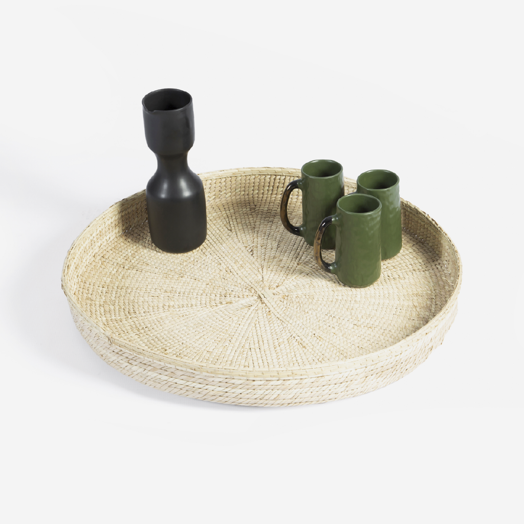 Round Palm Tray