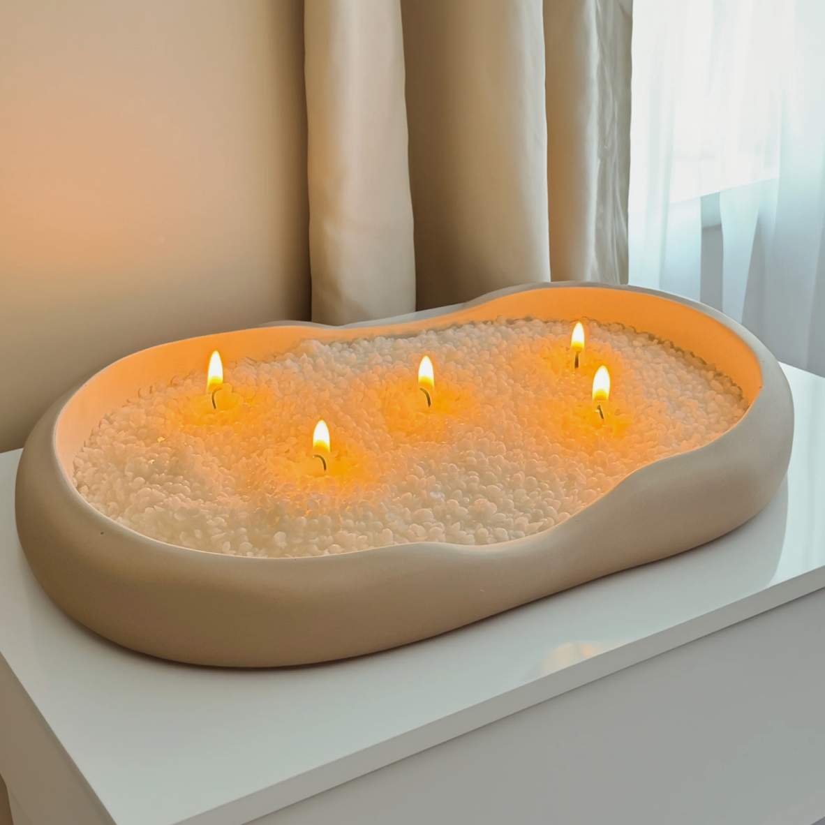Sand Candle - Clay Tray