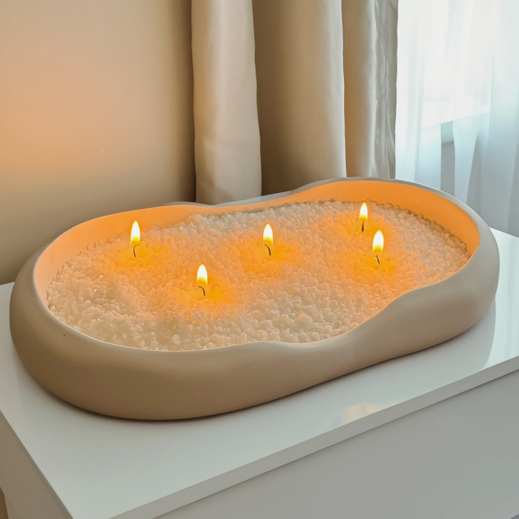 Sand Candle - Clay Tray
