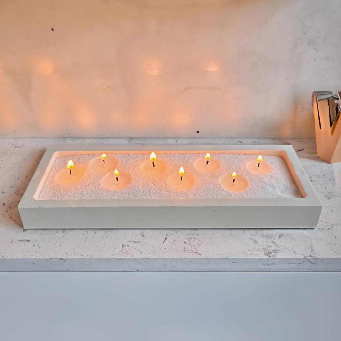 Sand Candle - Cove Tray