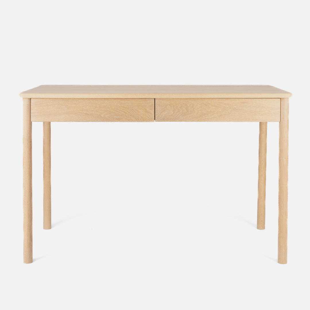 Scalla Solid Oak Desk - Natural