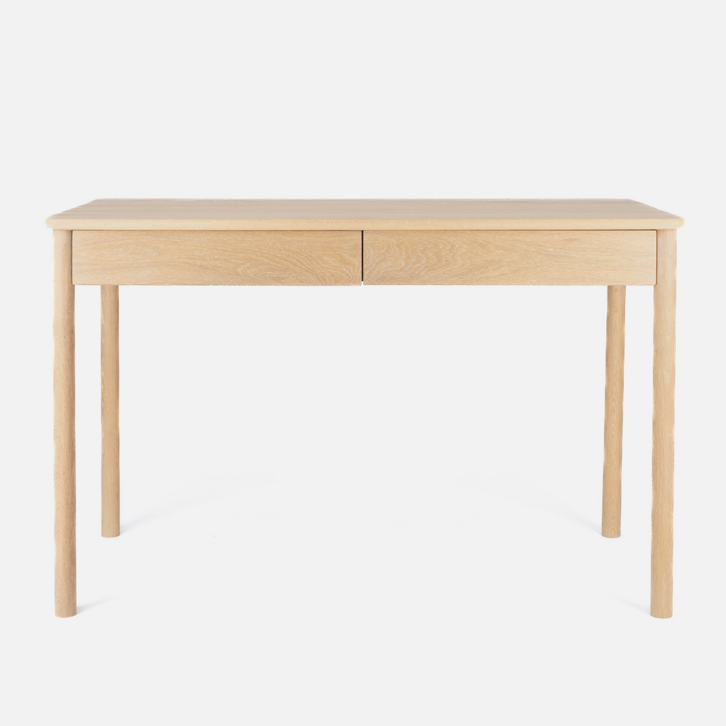 Scalla Solid Oak Desk - Natural