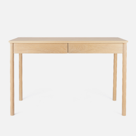 Scalla Solid Oak Desk - Natural