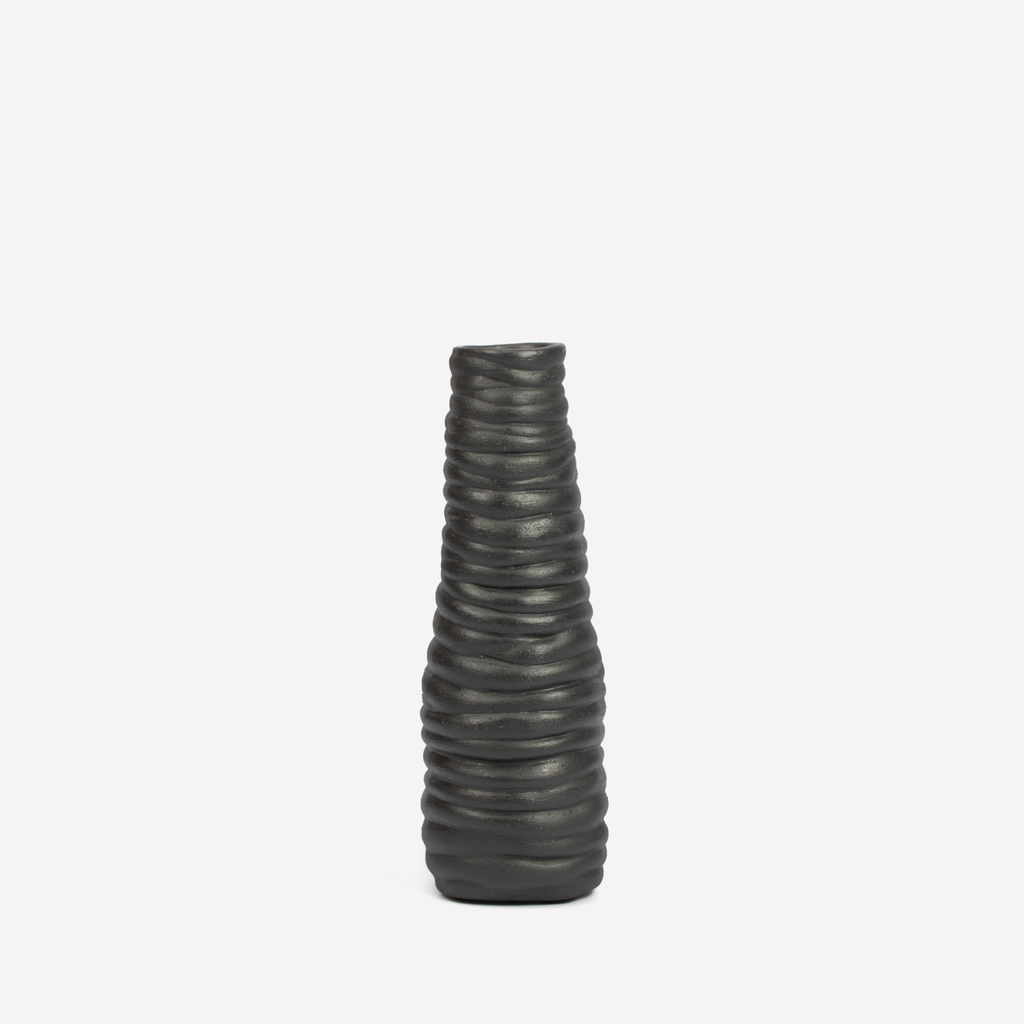 Shongololo Vase Set Of 2 - Black