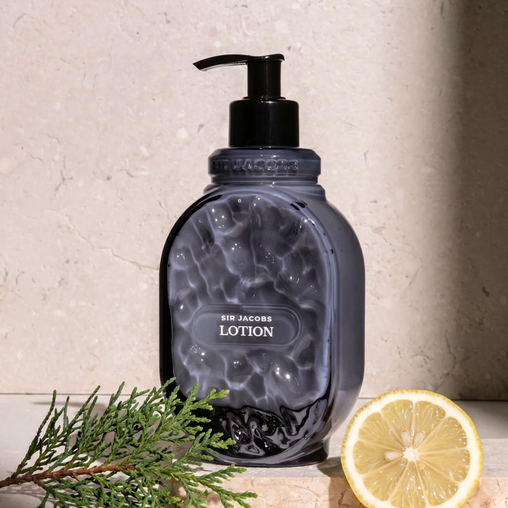 Fine Flint Glass Hand Lotion - Cypress Sky