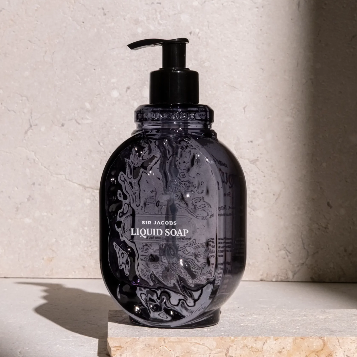 Fine Flint Glass Liquid Soap - Cypress Sky