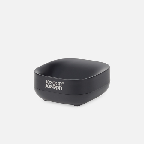 Slim™ Compact Matt Black Soap Dish
