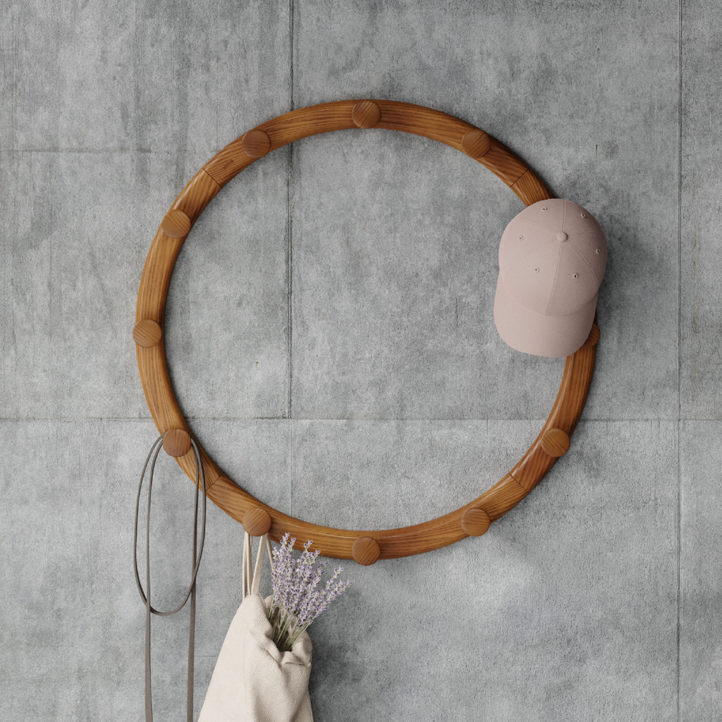 Slinka Hook - Light Walnut