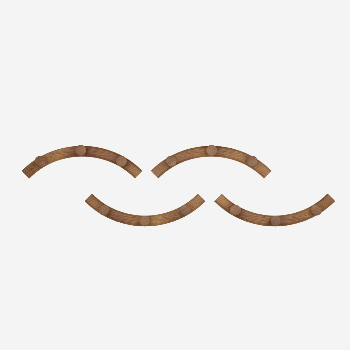 Slinka Hook - Light Walnut